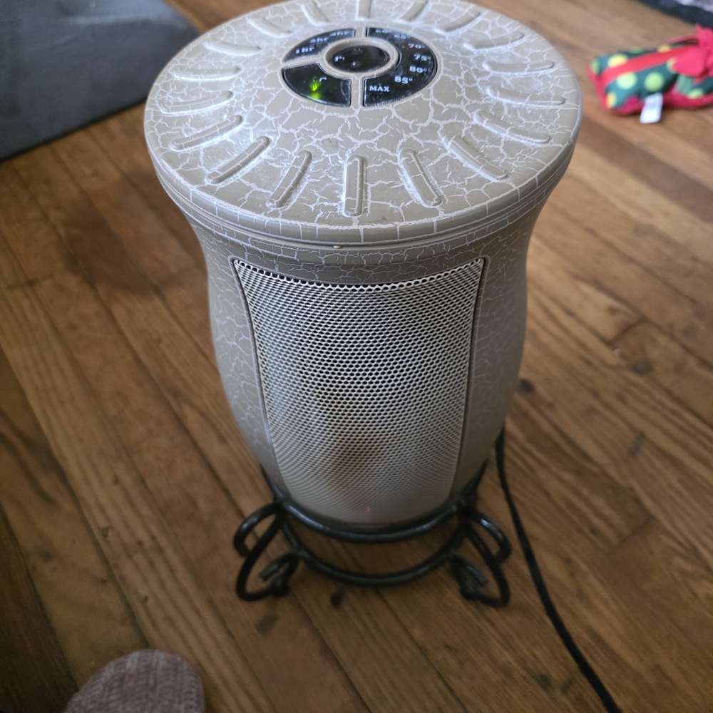 Crackle Finish Electric Heater